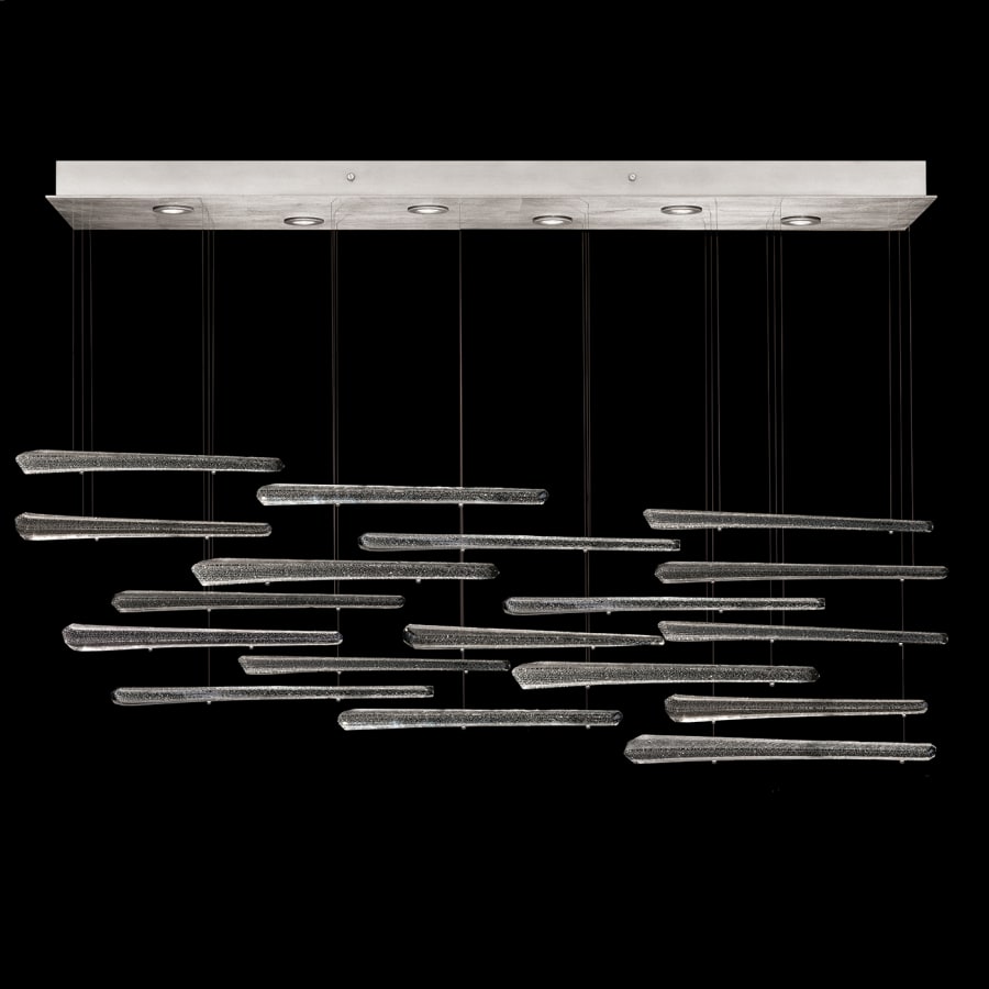 Fine Art Handcrafted Lighting Elevate 6 Light 59" Wide LED Crystal Chandelier