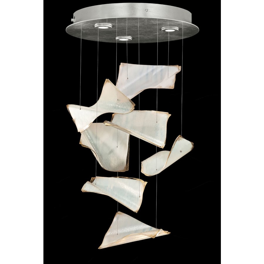 Fine Art Handcrafted Lighting Elevate 3 Light 23" Wide LED Abstract Multi Light Pendant