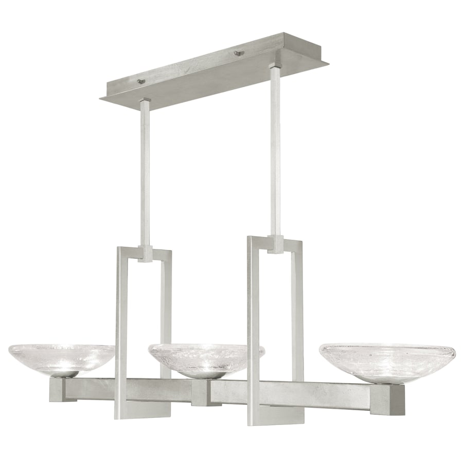 Fine Art Handcrafted Lighting Delphi 3 Light 48" Wide LED Linear Chandelier