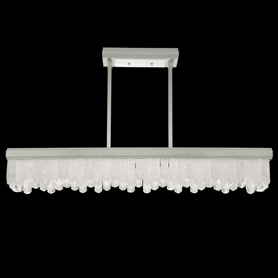 Fine Art Handcrafted Lighting Lior 48" Wide LED Crystal Linear Chandelier