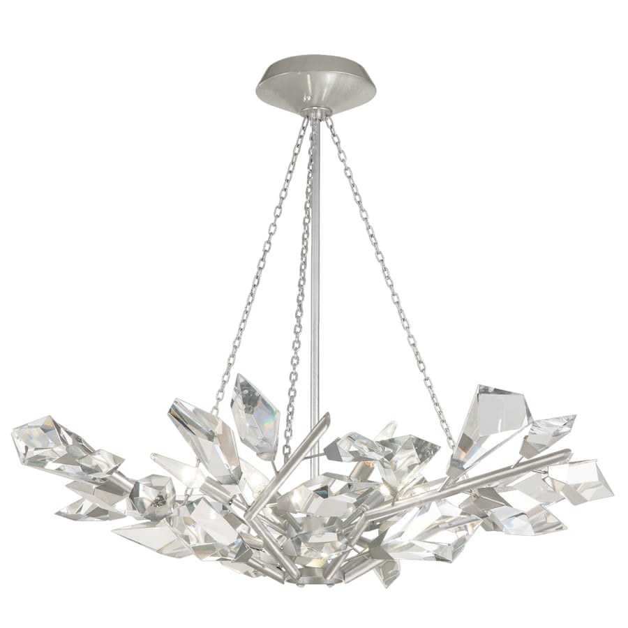 Fine Art Handcrafted Lighting Foret 6 Light 36" Wide Crystal Chandelier