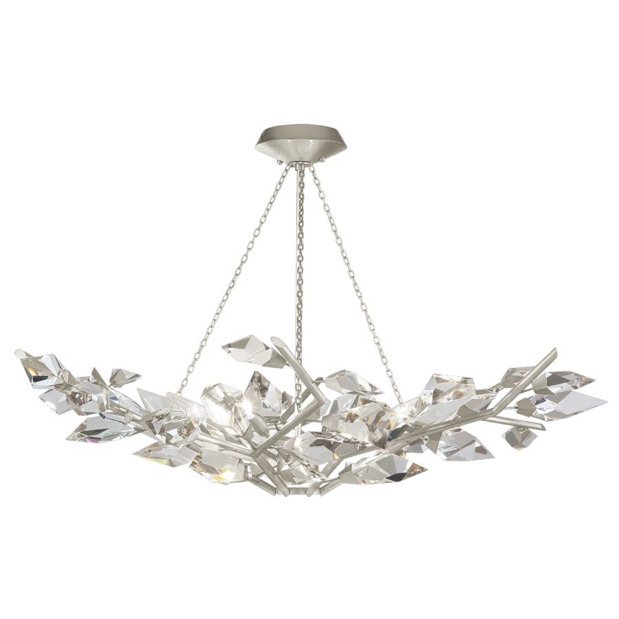 Fine Art Handcrafted Lighting Foret 6 Light 47" Wide Crystal Chandelier
