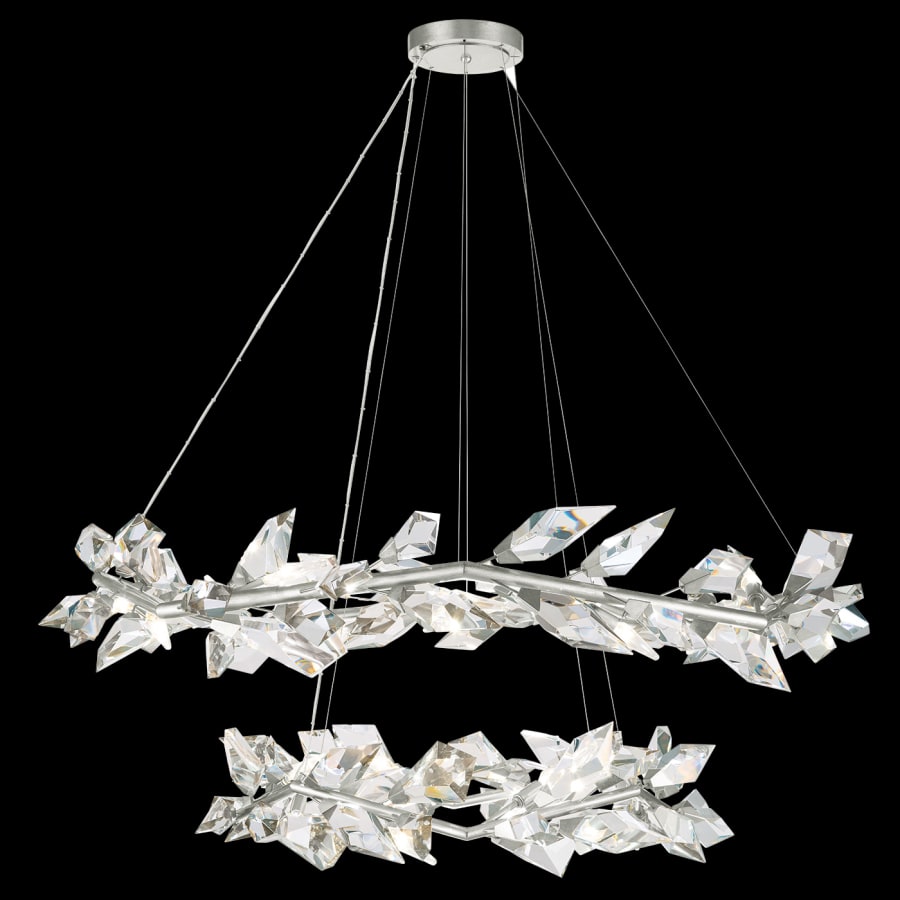 Fine Art Handcrafted Lighting Foret 20 Light 55" Wide Crystal Chandelier