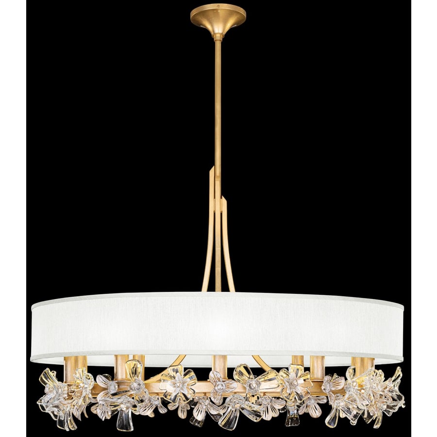 Fine Art Handcrafted Lighting Azu 10 Light 35" Wide Crystal Chandelier