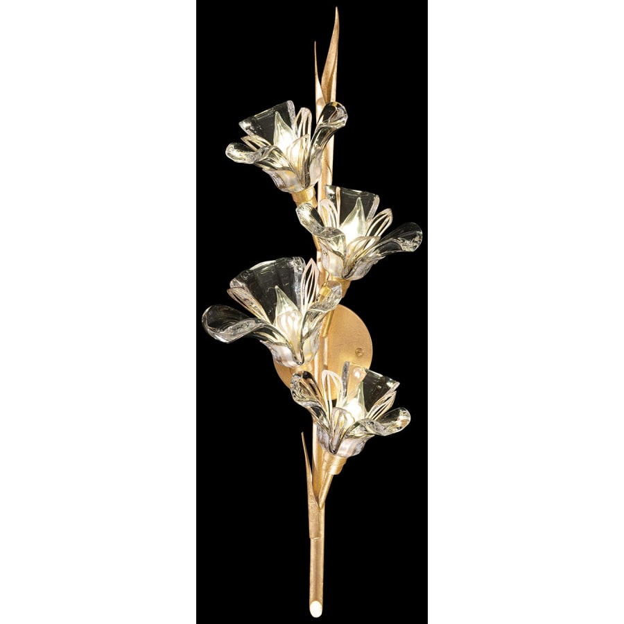 Fine Art Handcrafted Lighting Azu 4 Light 29" Tall Wall Sconce