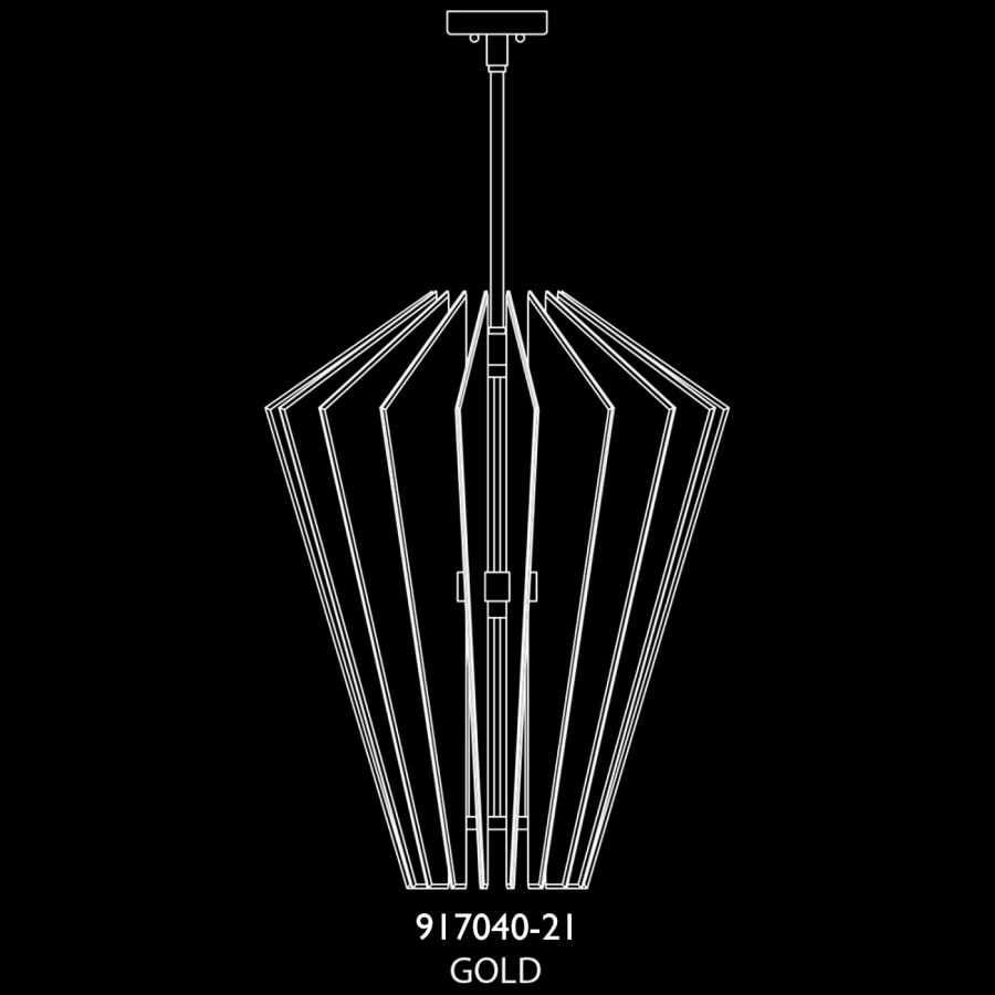 Fine Art Handcrafted Lighting Newton 28" Wide LED Crystal Chandelier