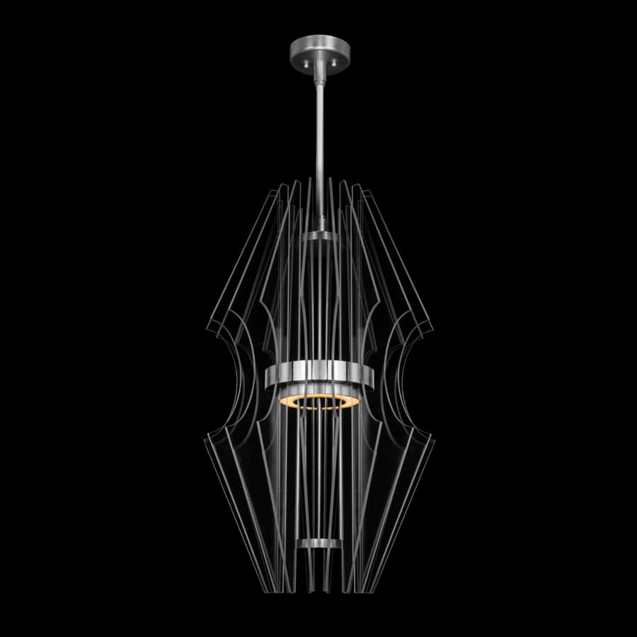 Fine Art Handcrafted Lighting Newton 21" Wide LED Crystal Chandelier