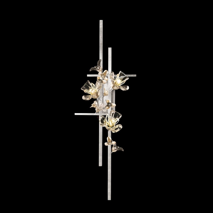 Fine Art Handcrafted Lighting Azu 3 Light 44" Tall Wall Sconce