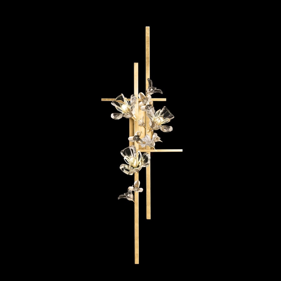 Fine Art Handcrafted Lighting Azu 3 Light 44" Tall Wall Sconce