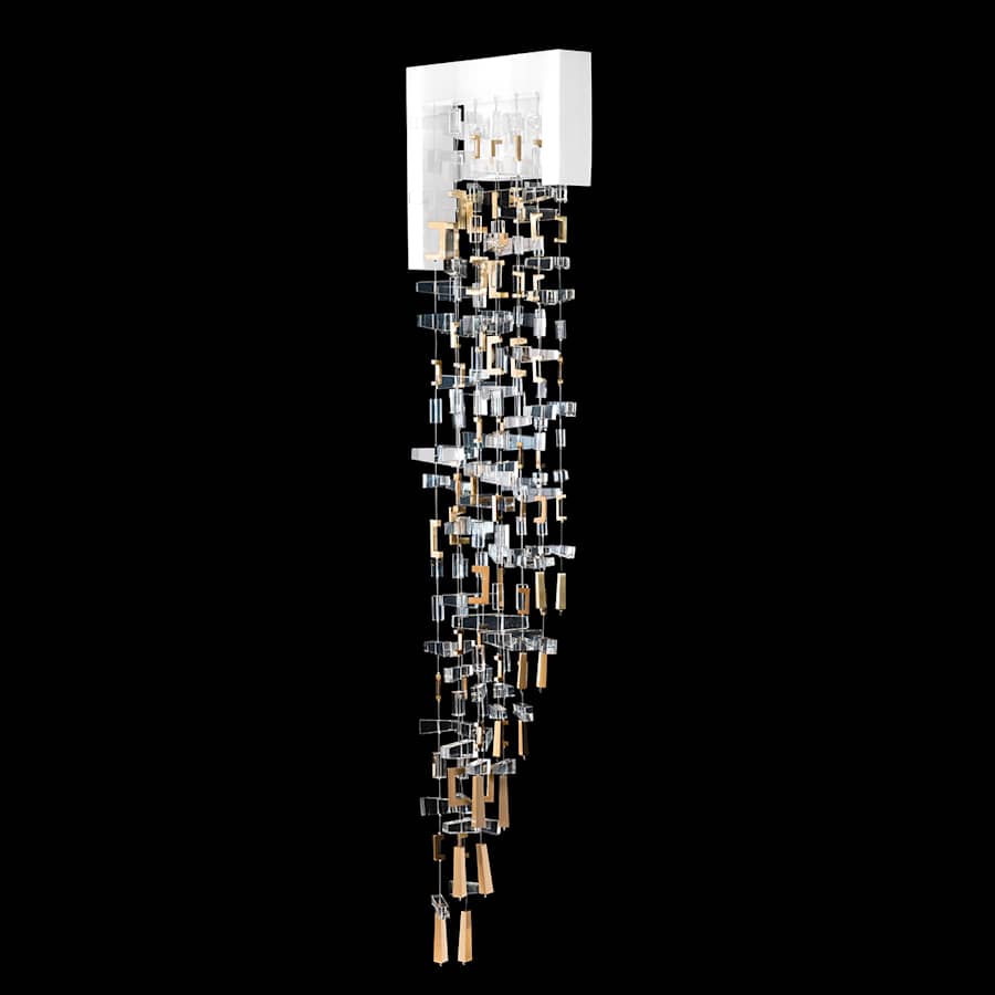 Fine Art Handcrafted Lighting Capri 36" Tall LED Wall Sconce