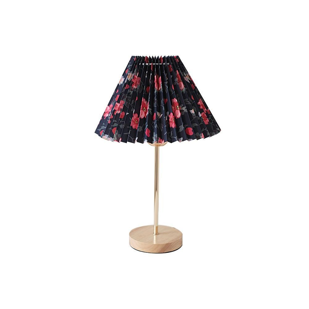 Floria Pleated Fabric Table Lamp