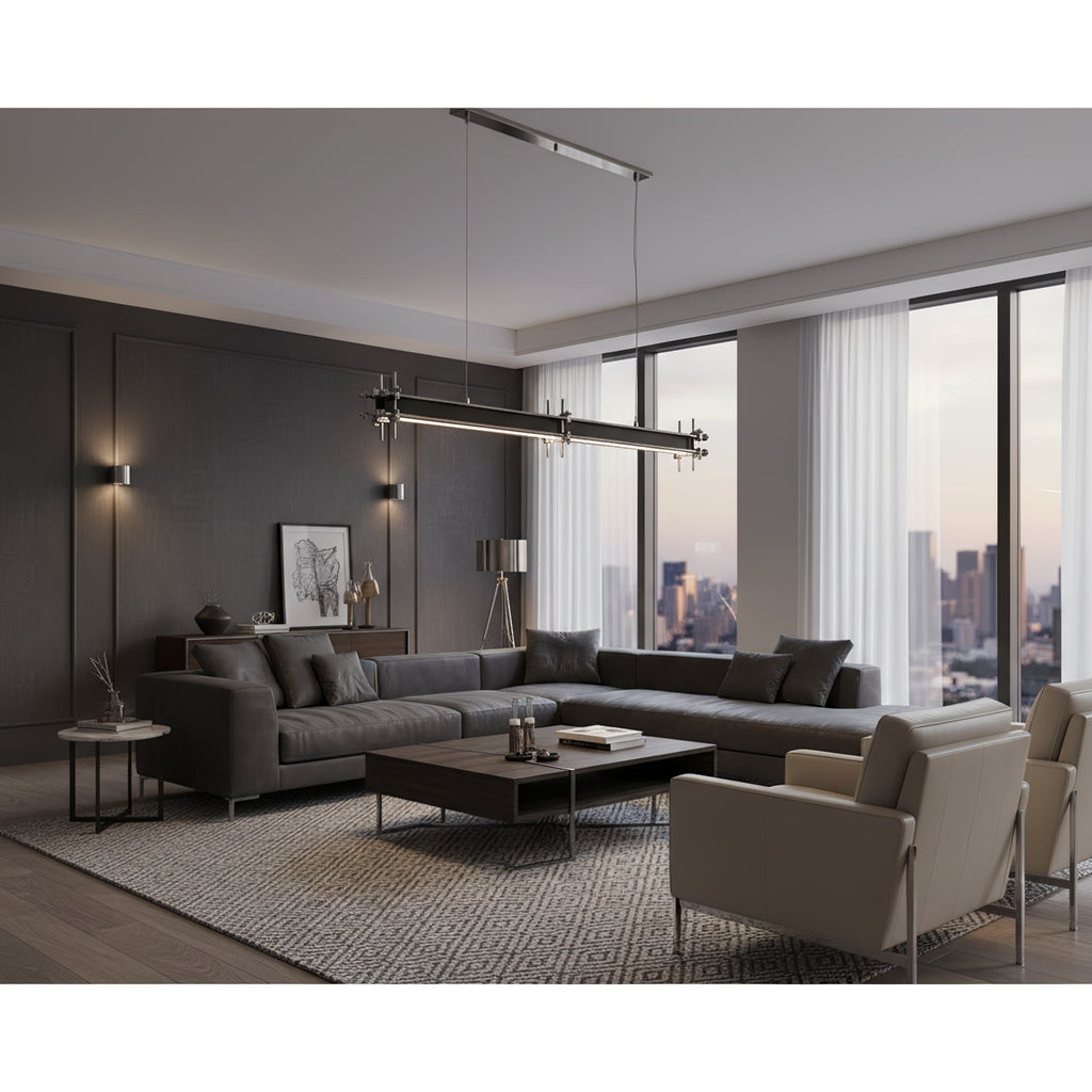 ForgeLine Industrial Linear Pendant