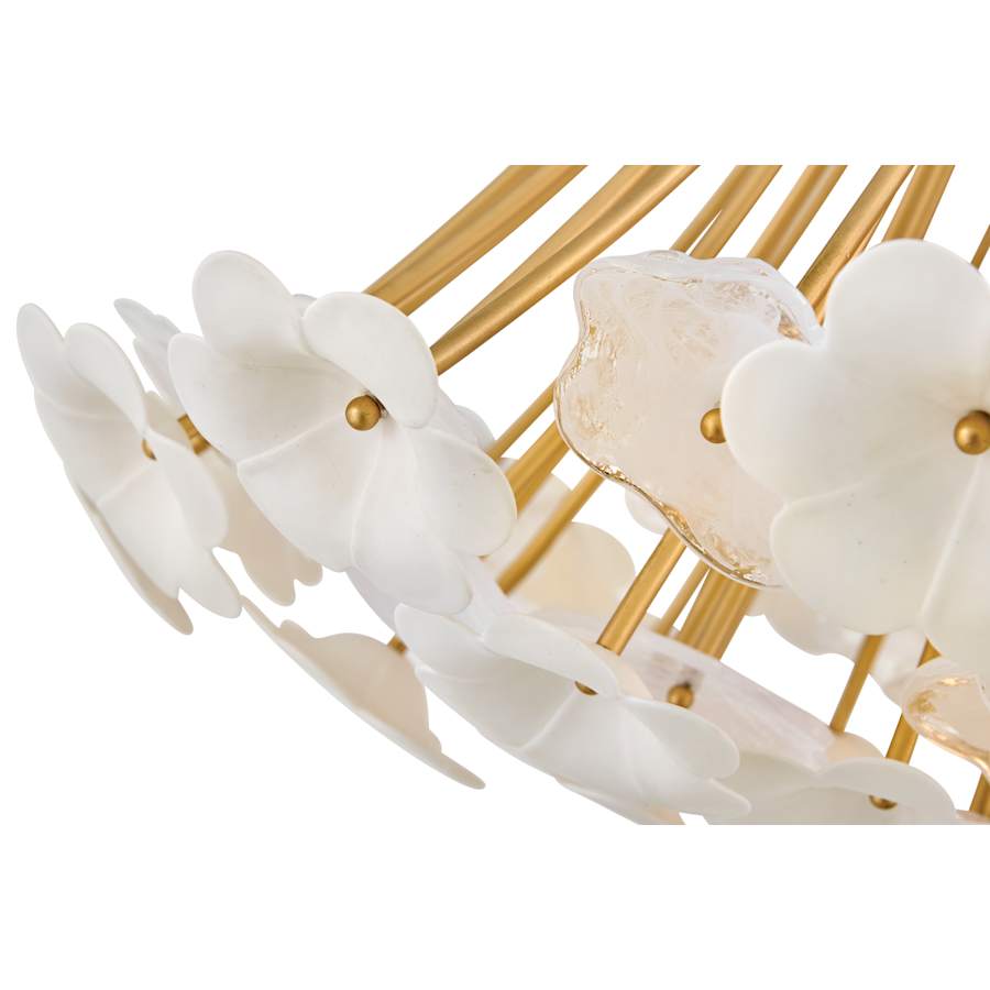 Fredrick Ramond Marianne 8 Light 38" Wide Chandelier