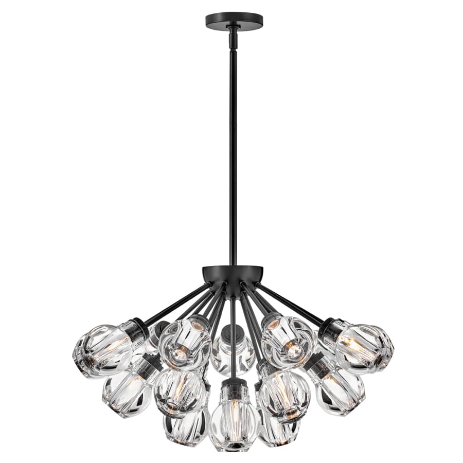 Fredrick Ramond Elise 19 Light 27" Wide Abstract Pendant
