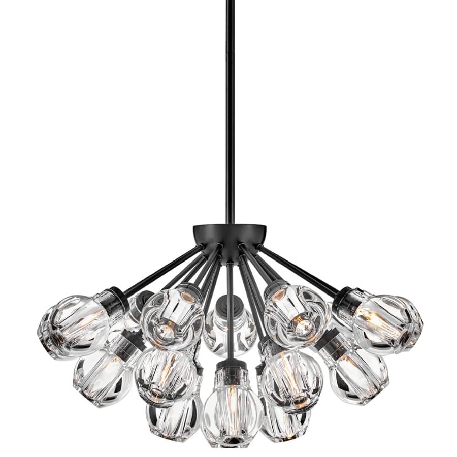 Fredrick Ramond Elise 19 Light 27" Wide Abstract Pendant