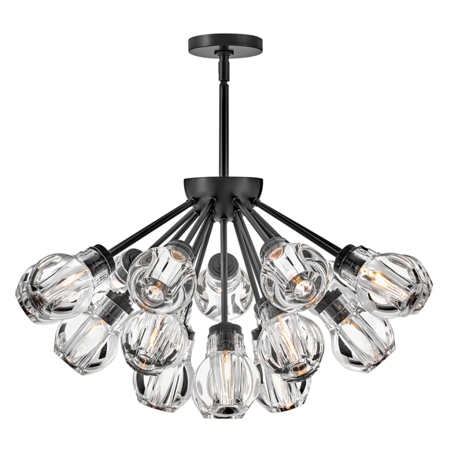 Fredrick Ramond Elise 19 Light 27" Wide Abstract Pendant