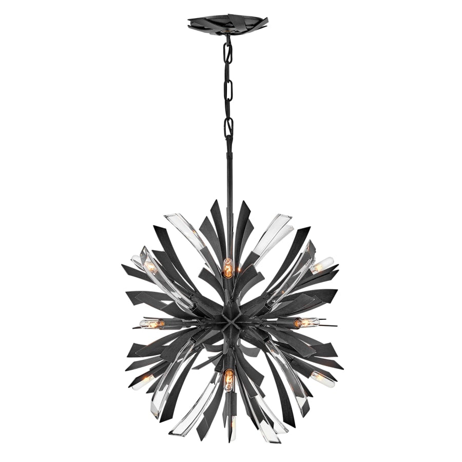 Fredrick Ramond Vida 13 Light 22" Wide Abstract Chandelier