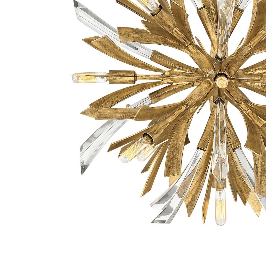 Fredrick Ramond Vida 13 Light 22" Wide Abstract Chandelier