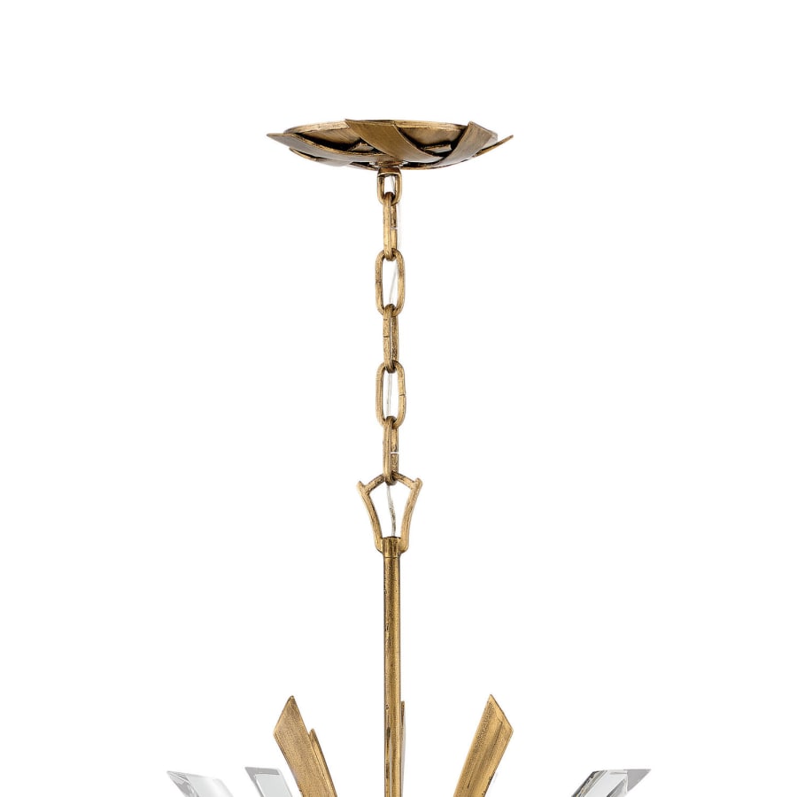 Fredrick Ramond Vida 13 Light 42" High Abstract Chandelier