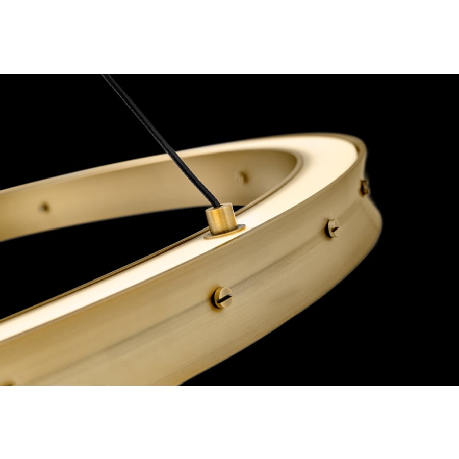 Fredrick Ramond Althea 38" Wide LED Ring Chandelier