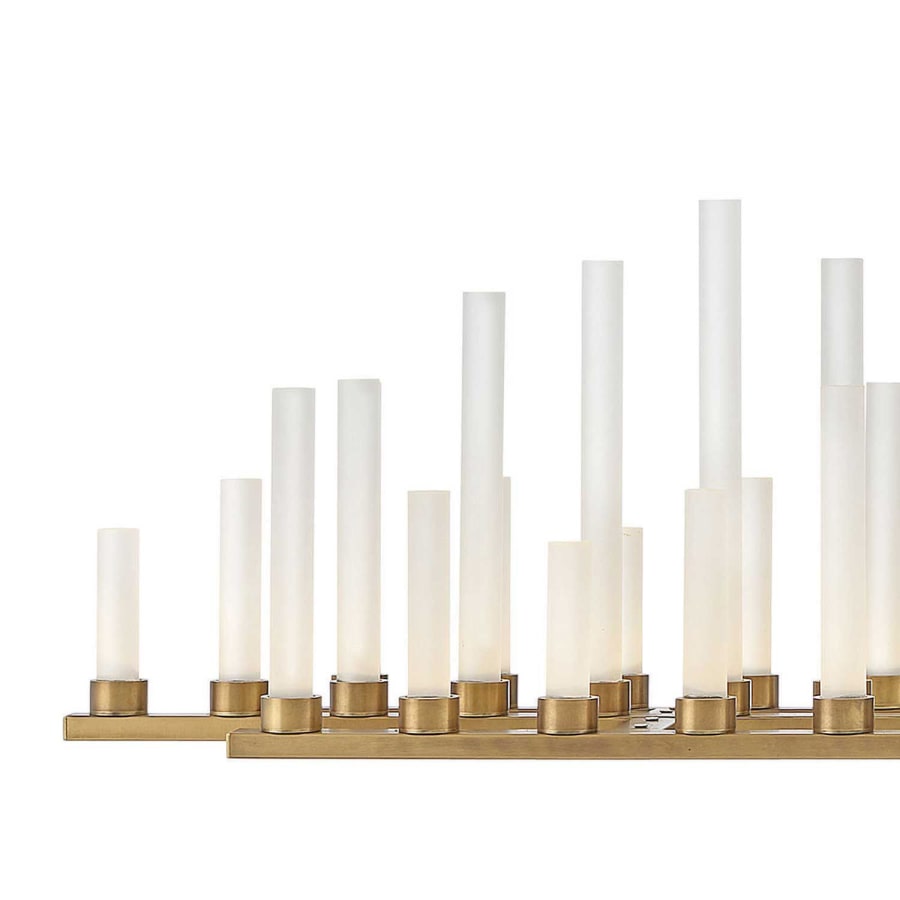 Fredrick Ramond Trinity 50 Light 48" Wide LED Linear Chandelier