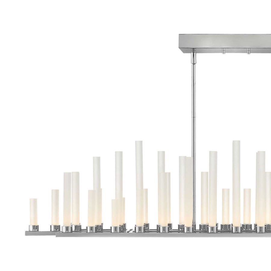 Fredrick Ramond Trinity 50 Light 48" Wide LED Linear Chandelier