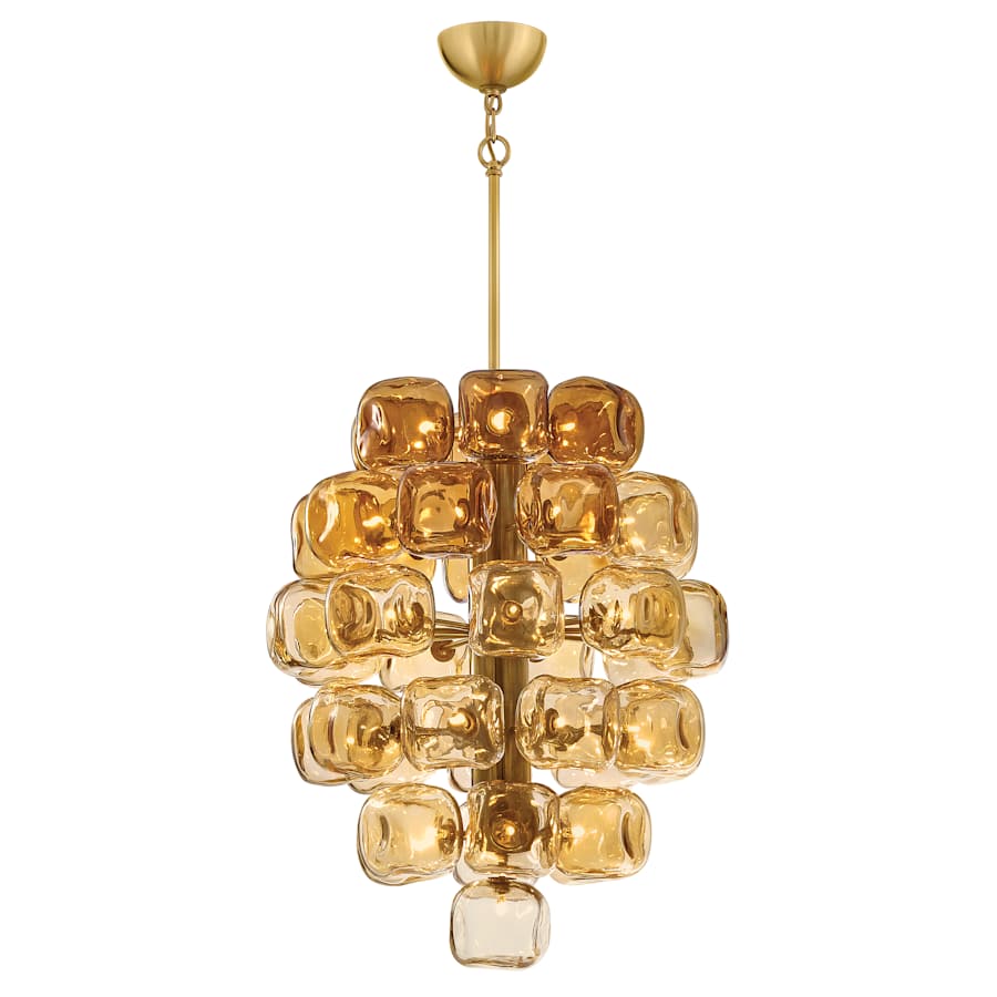 Fredrick Ramond Perriand 40 Light 24" Wide LED Abstract Chandelier