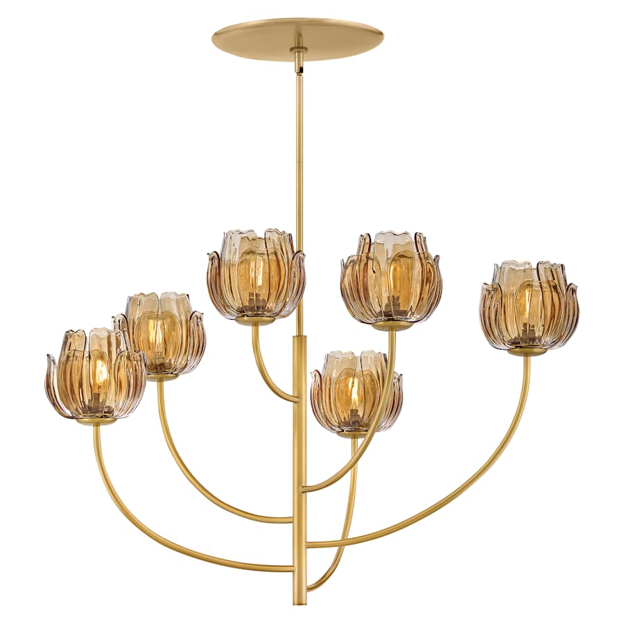 Fredrick Ramond Fantine 6 Light 32" Wide Chandelier