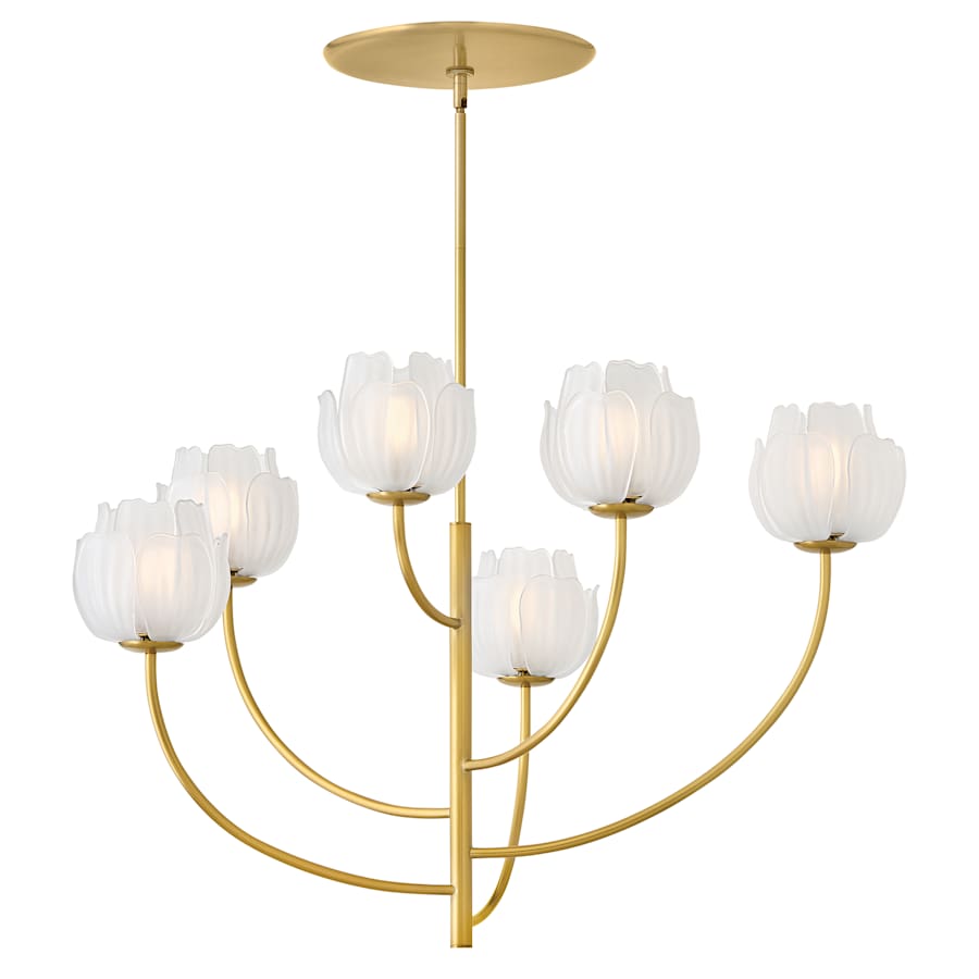 Fredrick Ramond Fantine 6 Light 32" Wide Chandelier