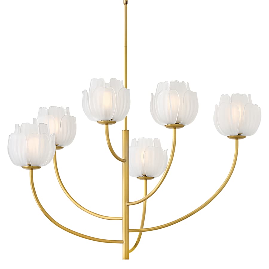 Fredrick Ramond Fantine 6 Light 32" Wide Chandelier