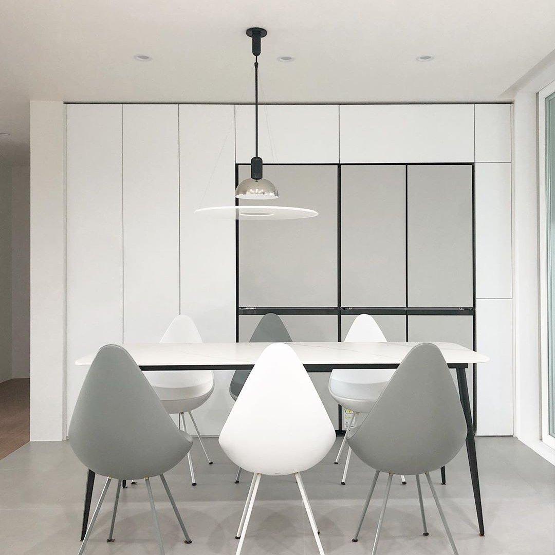 Flying Saucer Droplight Pendant Light
