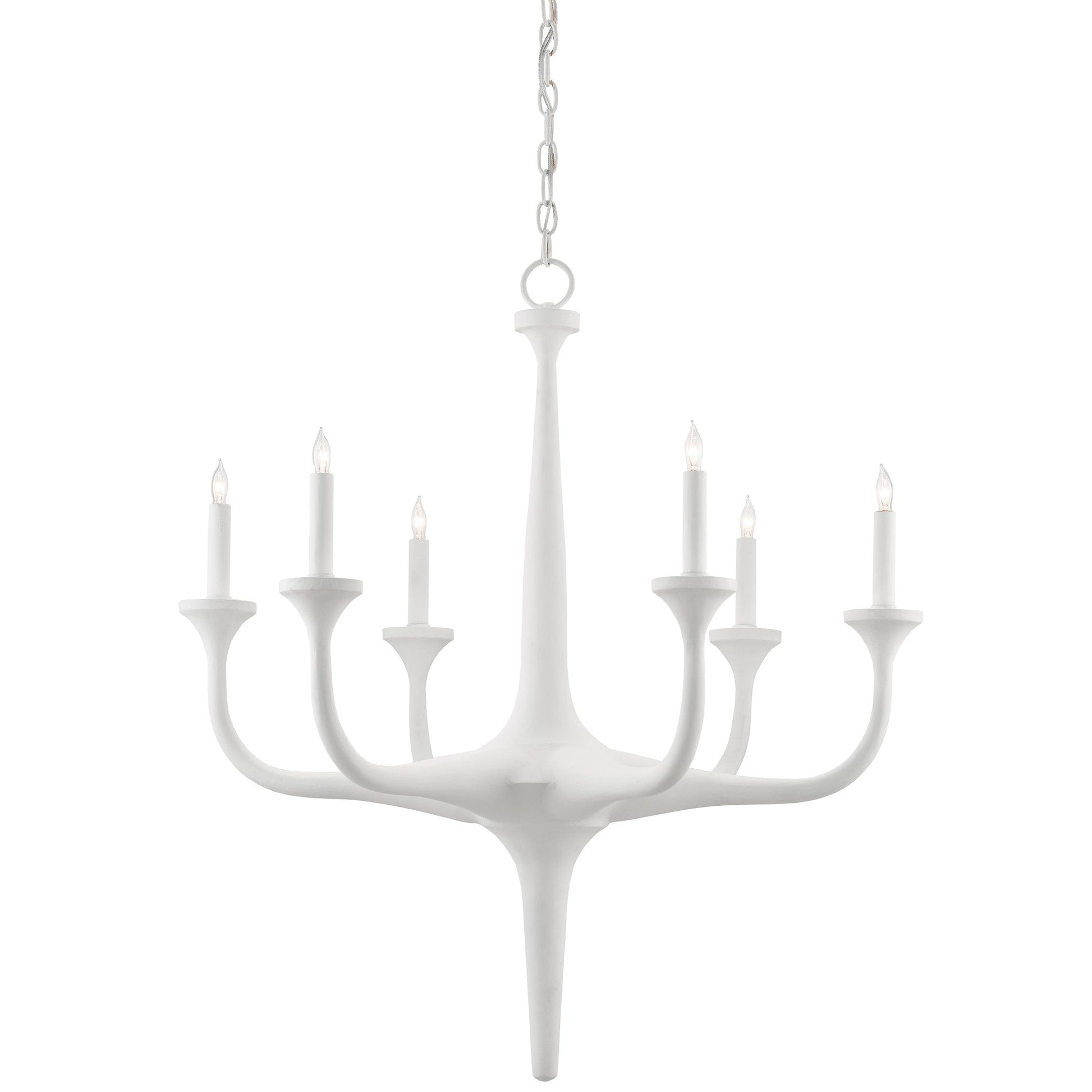 Gesso White Heritage Chandelier