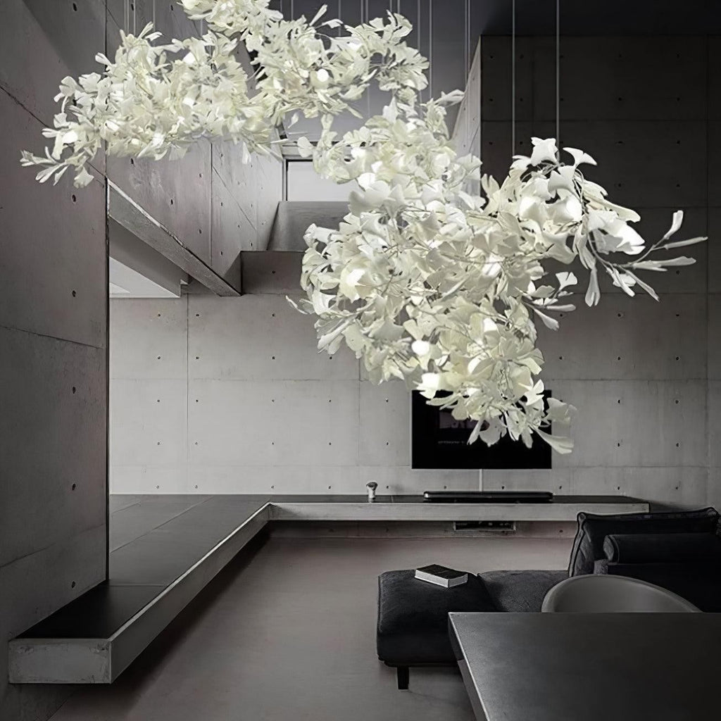 Gildora Ginkgo Leaf Grand Chandelier