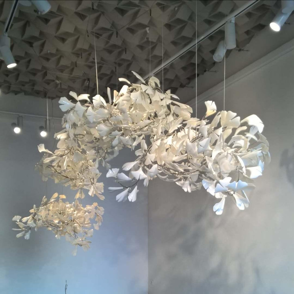 Gildora Ginkgo Leaf Grand Chandelier