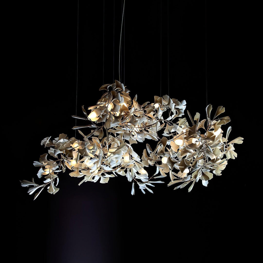 Gildora Ginkgo Leaf Grand Chandelier