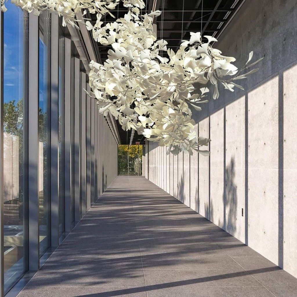 Gildora Ginkgo Leaf Grand Chandelier