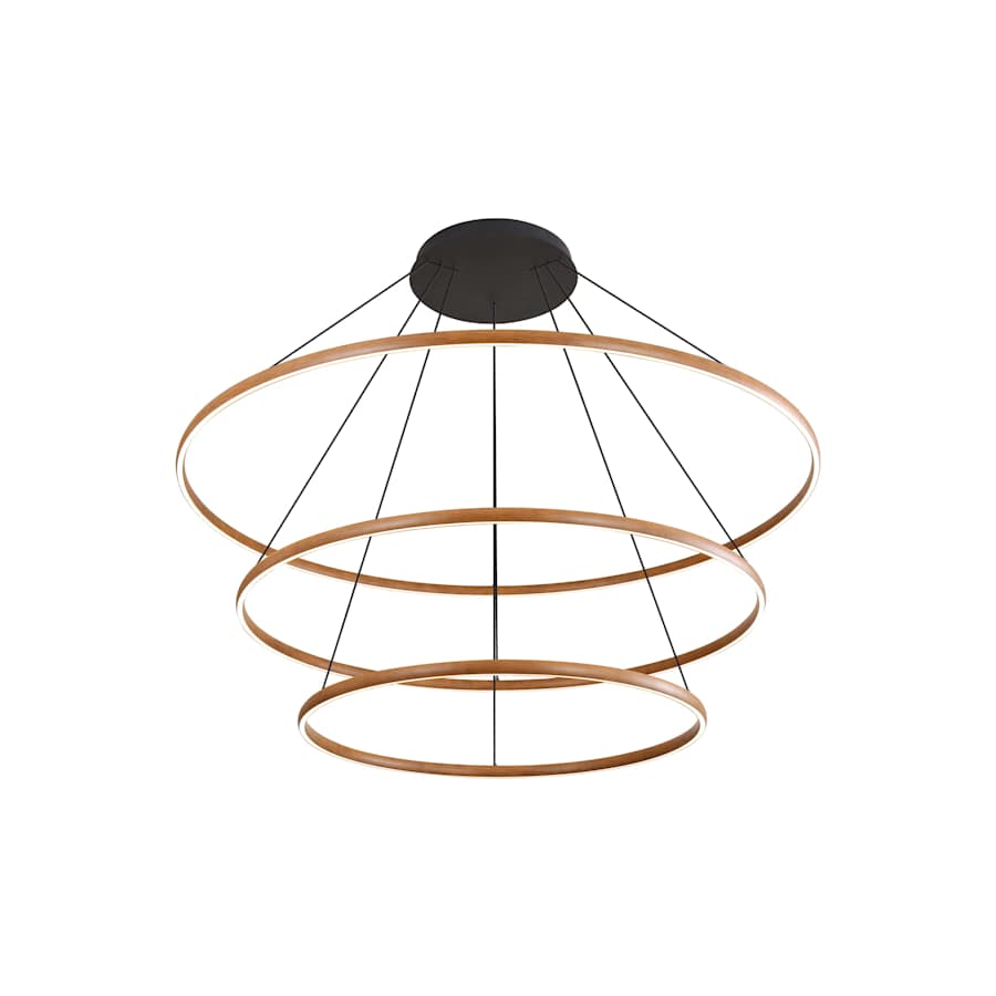 Golden Lighting Veritas 59" Wide Ring Chandelier