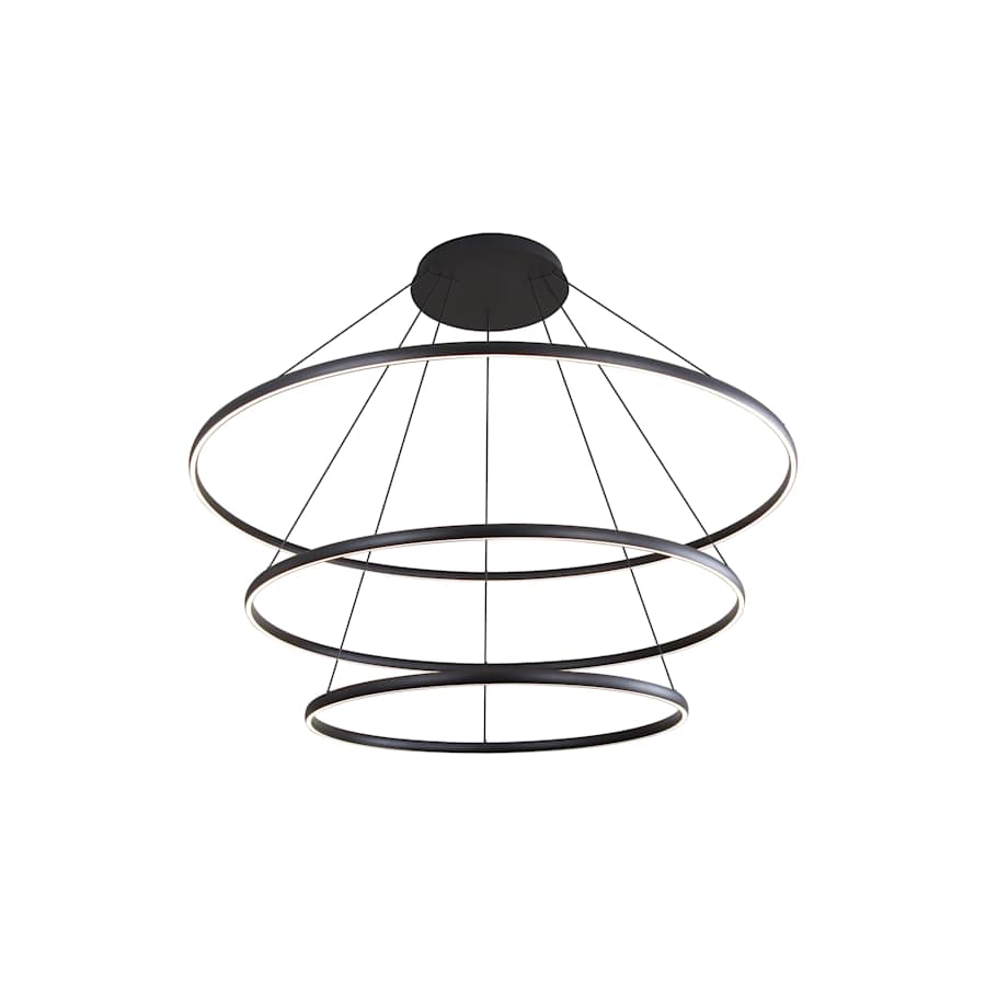 Golden Lighting Veritas 59" Wide Ring Chandelier