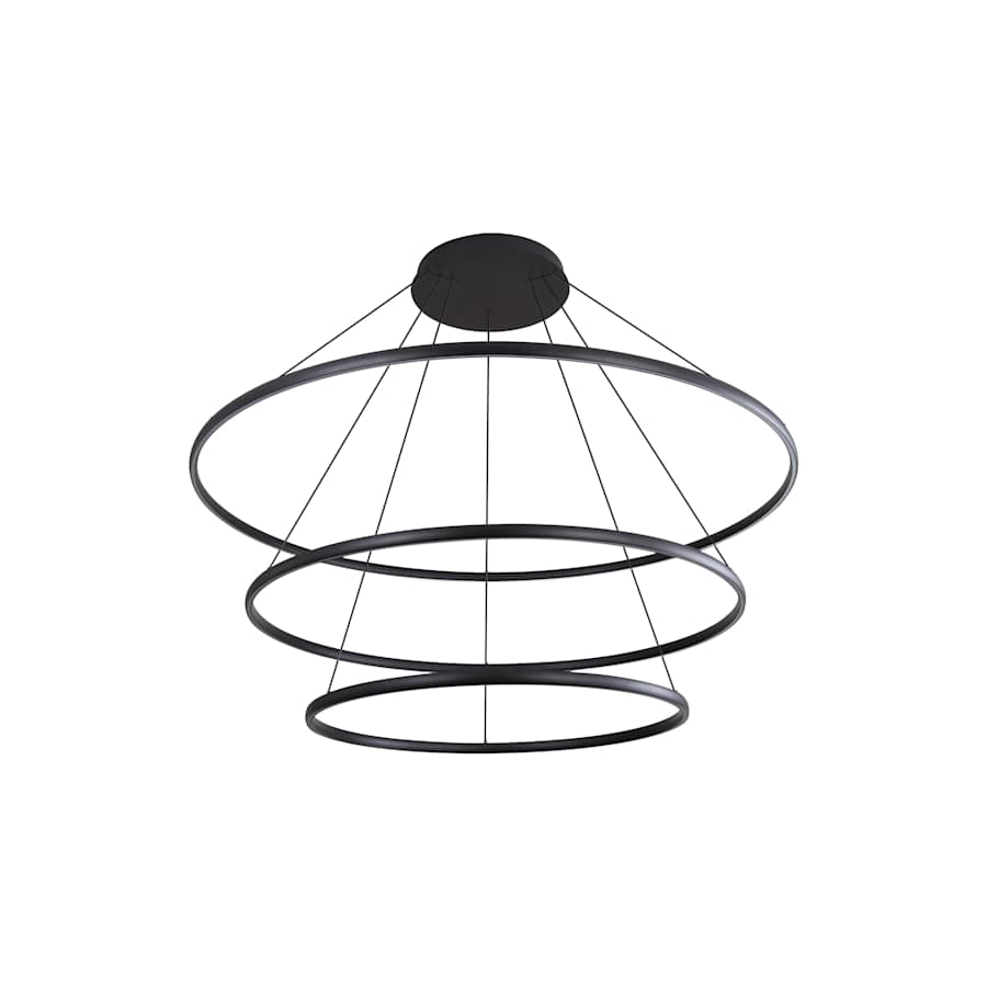Golden Lighting Veritas 59" Wide Ring Chandelier