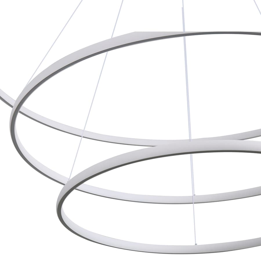 Golden Lighting Veritas 59" Wide Ring Chandelier
