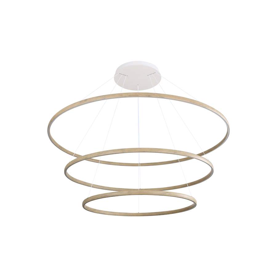 Golden Lighting Veritas 59" Wide Ring Chandelier