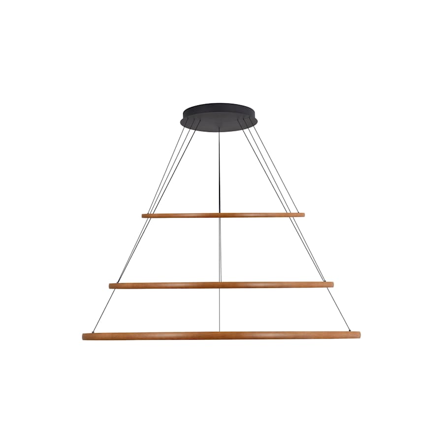 Golden Lighting Veritas 71" Wide Ring Chandelier