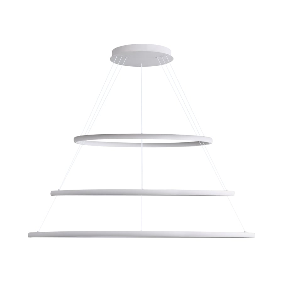 Golden Lighting Veritas 71" Wide Ring Chandelier