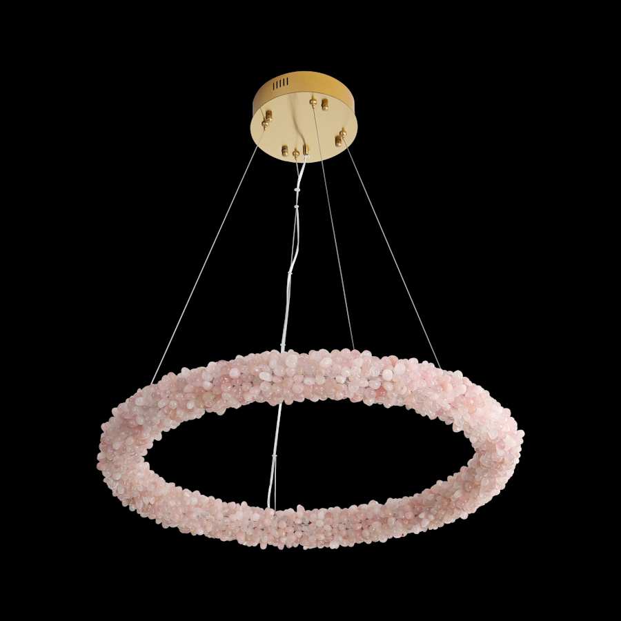 Golden Lighting Corallo 30" Wide Ring Chandelier