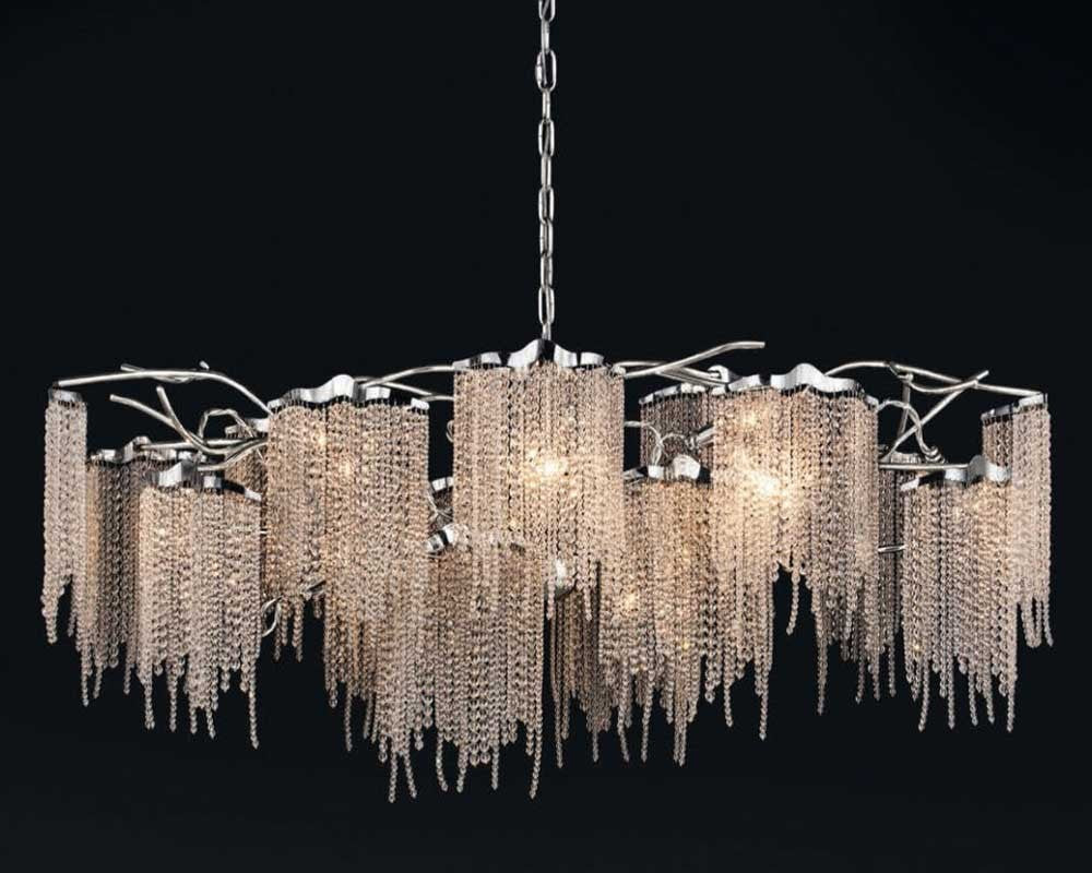 Grand Oval Estate Chandelier