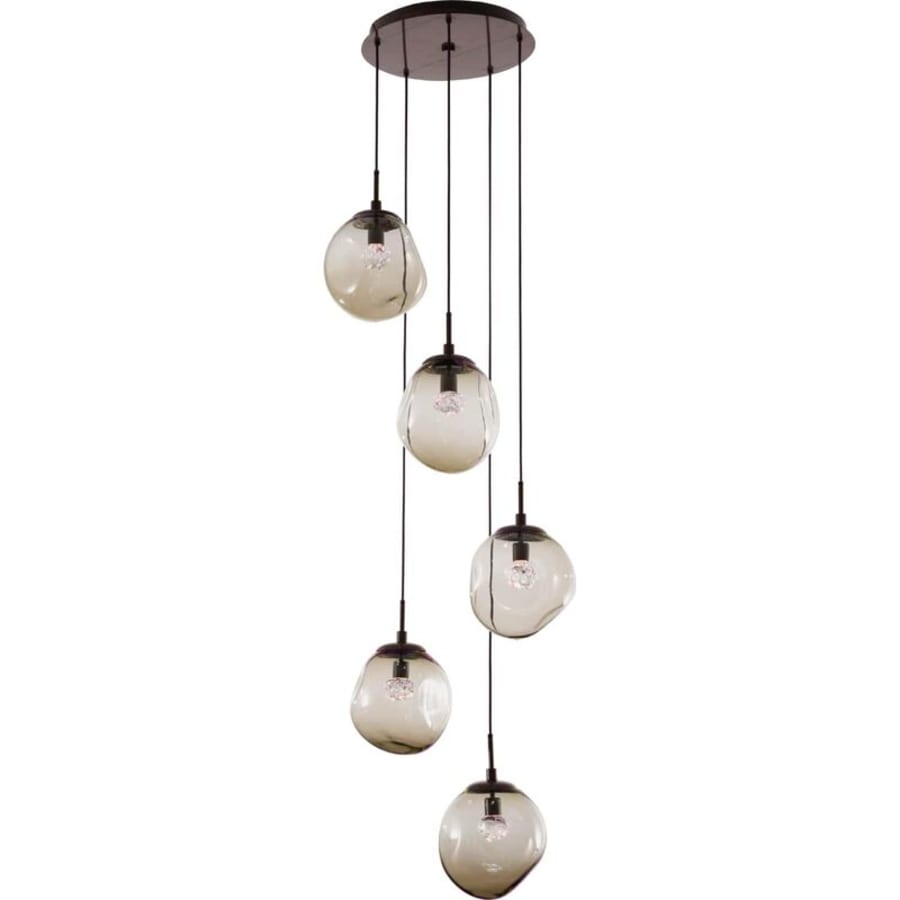 Hammerton Studio Aster 24" Wide LED Crystal Multi Light Pendant