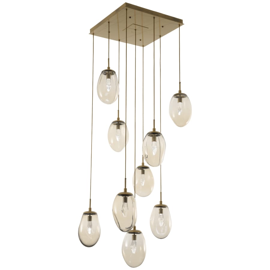 Hammerton Studio Meteo 30" Wide 9 Light LED Crystal Multi Light Pendant