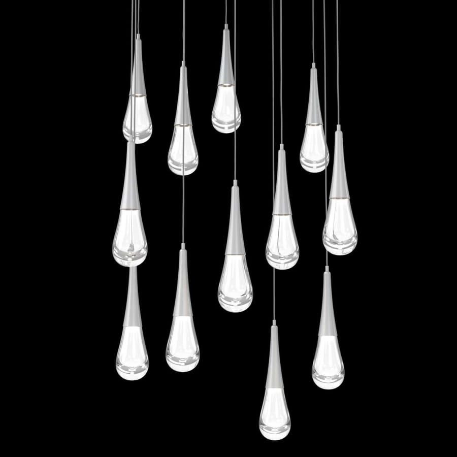 Hammerton Studio Raindrop 12 Light 33" Wide LED Abstract Multi Light Pendant - 2700K