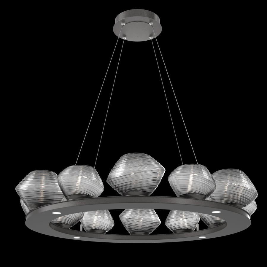 Hammerton Studio Mesa 16 Light 39" Wide LED Ring Chandelier - 3000K