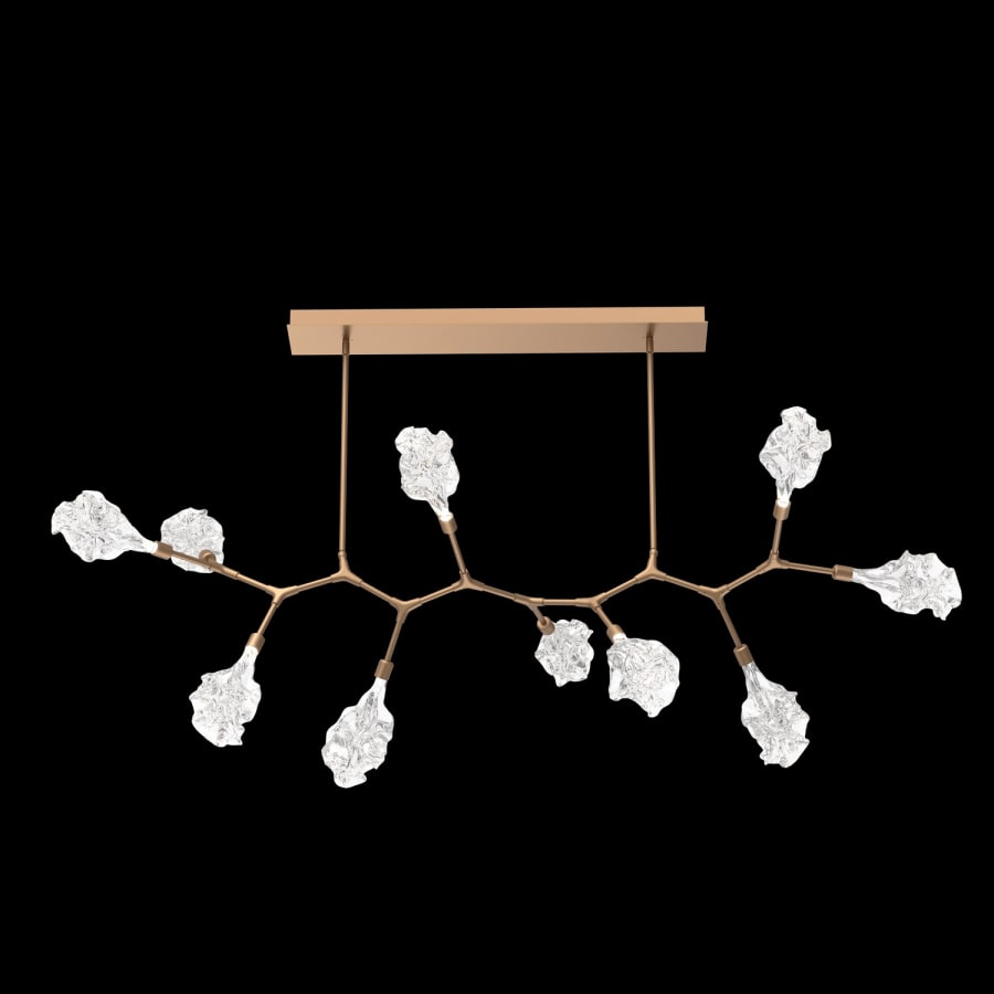 Hammerton Studio Blossom 10 Light 64" Wide LED Abstract Chandelier - 3000K